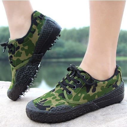 Liberation shoe rubber bottom dry live shoe canvas Labor sulfur shoe sulfide shoe low -top yellow sneakers, one piece 3