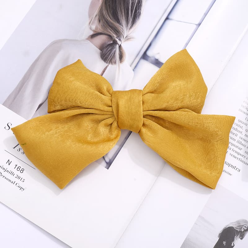 Red bow tie with bow, hairgrip, hairpins, hair accessory 4