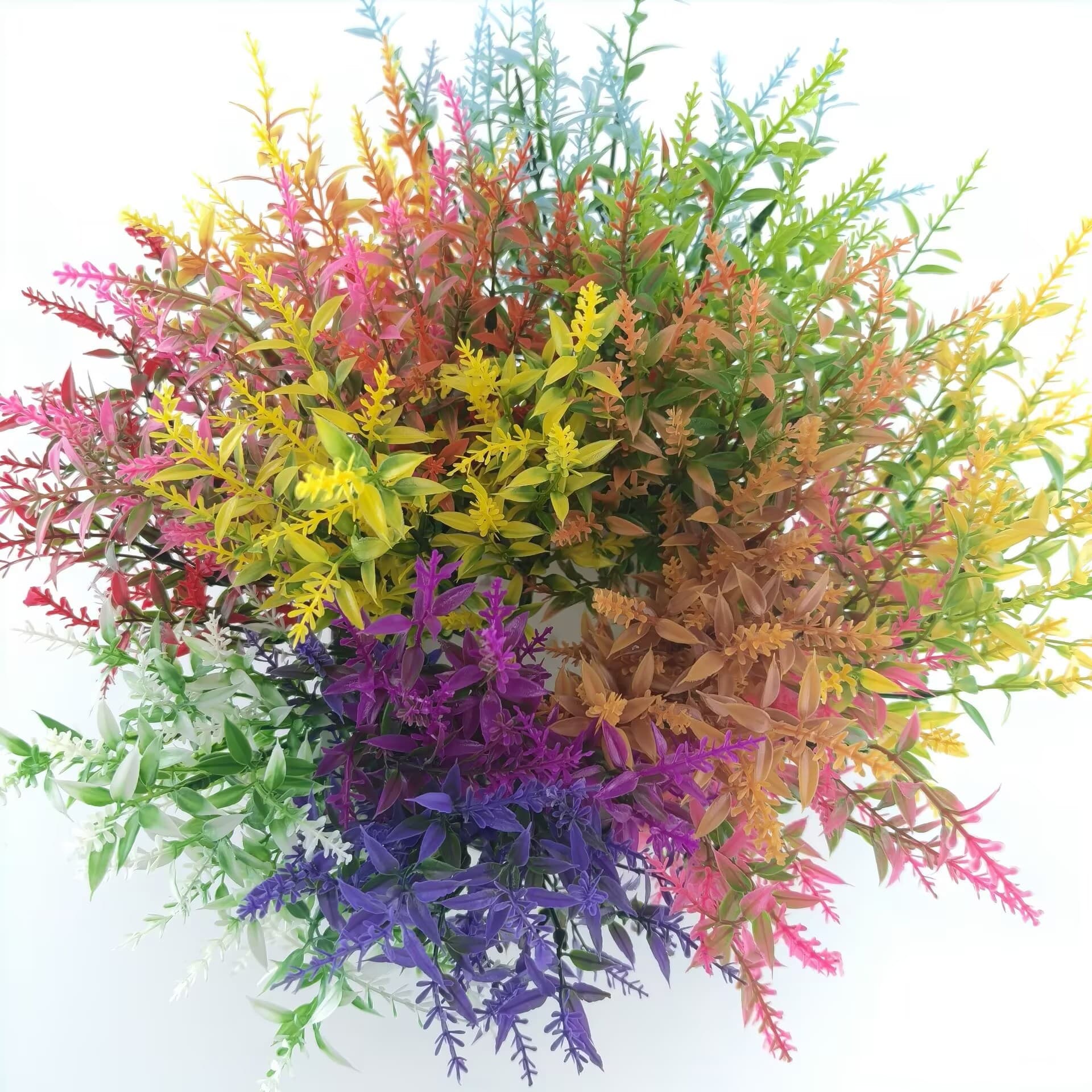 (Wholesale), lavender plastic realistic artificial plants 2