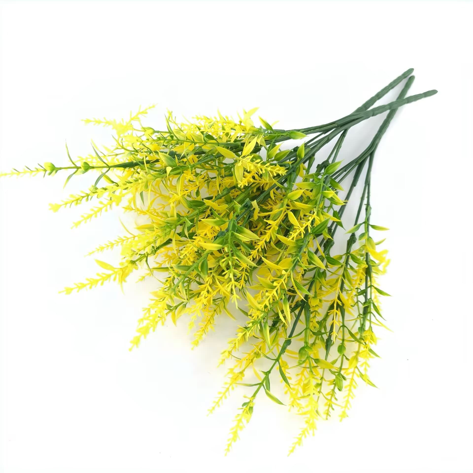 (Wholesale), lavender plastic realistic artificial plants 3