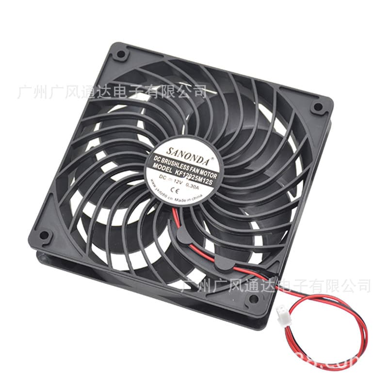 12025 fan 12CM silent cooling fan industrial air cooler air fryer welding machine cooling fan 4