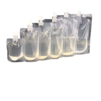 Make -up bag soymilk bag disposable Chinese medicine liquid packaging bag fruit juice drink transparent and independent yogurt seal 5