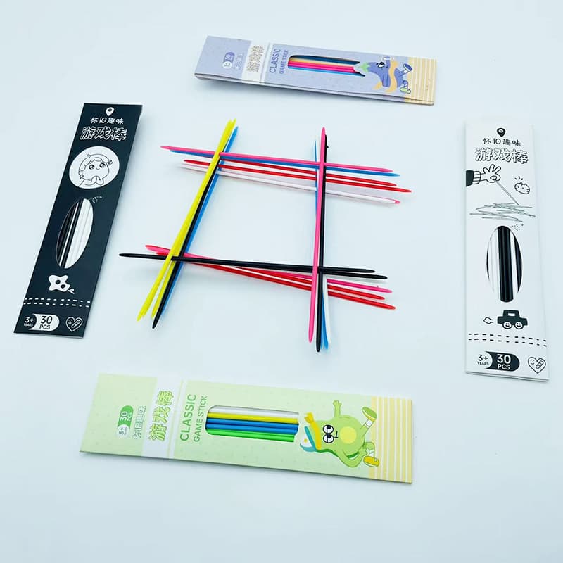 (Wholesale), plastic board game, counting sticks, toy, nostalgia, family style, early education 4