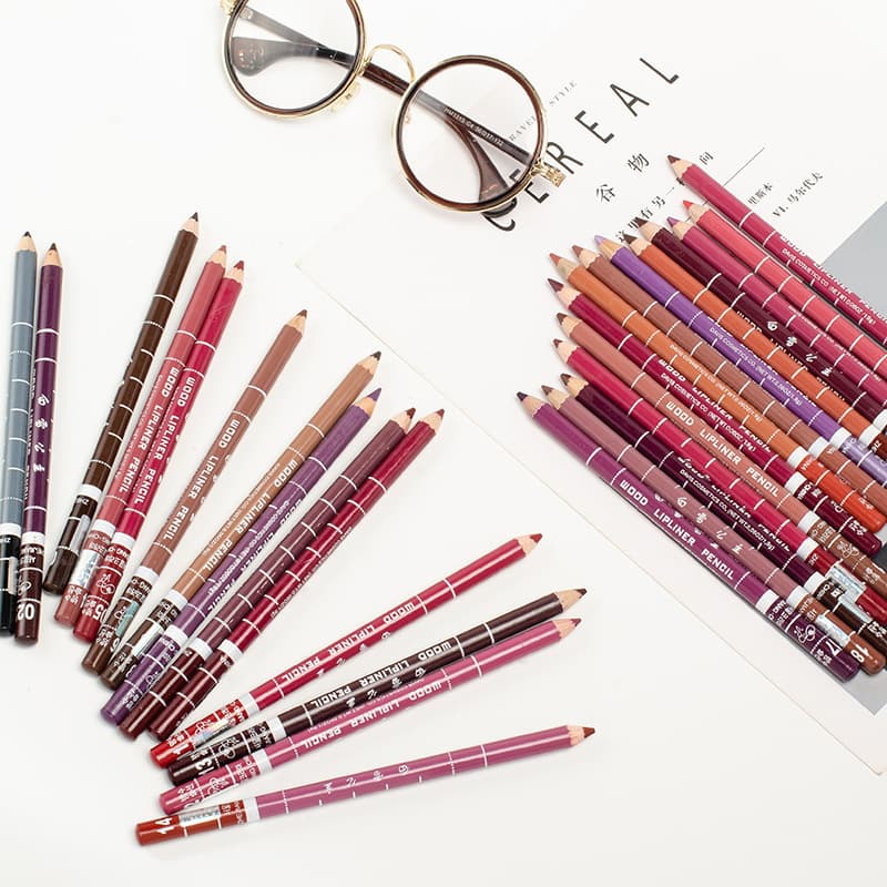 (Cross-border trading), (Wholesale), lip pencil, red eyebrow pencil, eye pencil, liner, Aliexpress, 28 colors 3