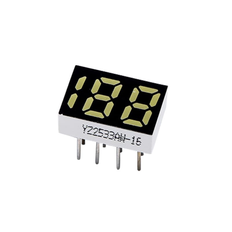 The manufacturer supplies 0.25-inch two-digit half-digit LED digital tube display modules with a total of yin and positive digital screens 5