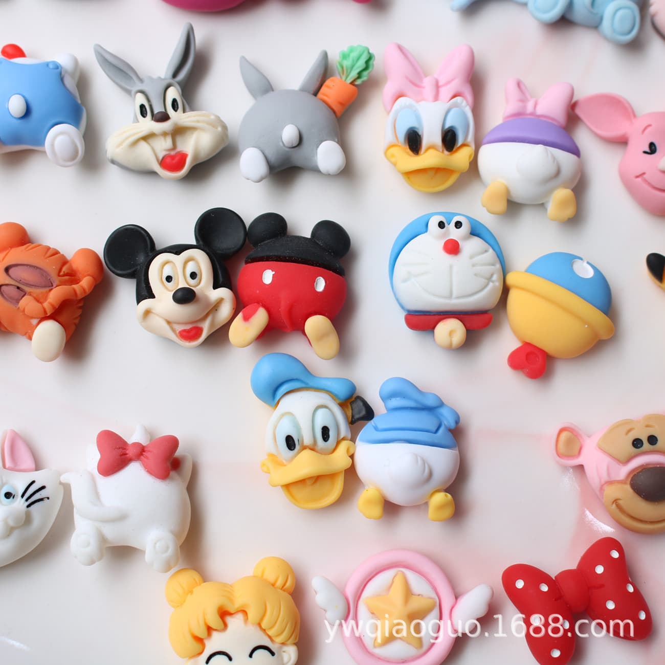 Cartoon small bell, children's hair rope, hairgrip, set with accessories, DIY 2