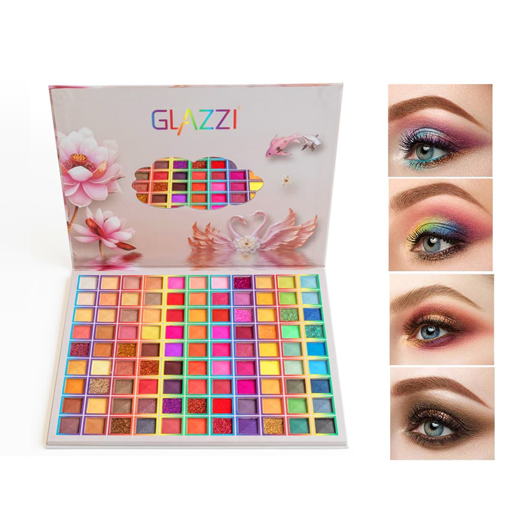 Eye shadow, matte glitter powder, nail sequins for students, eyeshadow palette, 99 colors