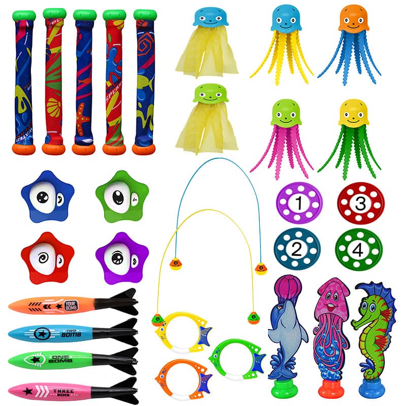 (Cross-border trading), children's toy play in water, swimming pool, diamond set, diving 2
