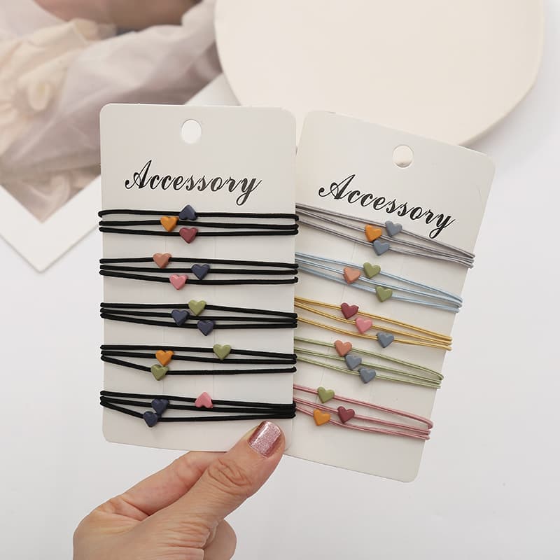 (Wholesale), fashionable fresh headband, hair rope, hair accessory with bow, Korean style, simple and elegant design