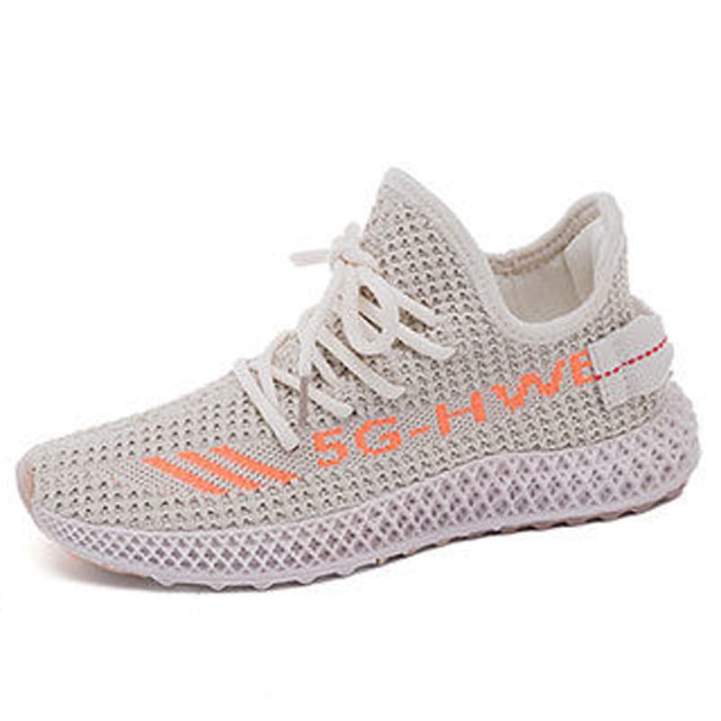 Universal breathable casual footwear, women's trend sports sneakers, suitable for spring and autumn, Korean style, soft sole, made with flyknit technology 5