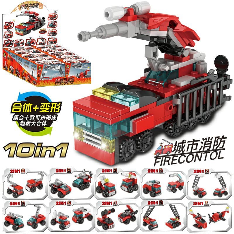 Constructor Plastic Toy - Small Particles Early Education Building Set 2