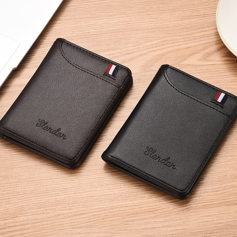 slardar Ultra thin wallet for driver's license, small card holder for students 3
