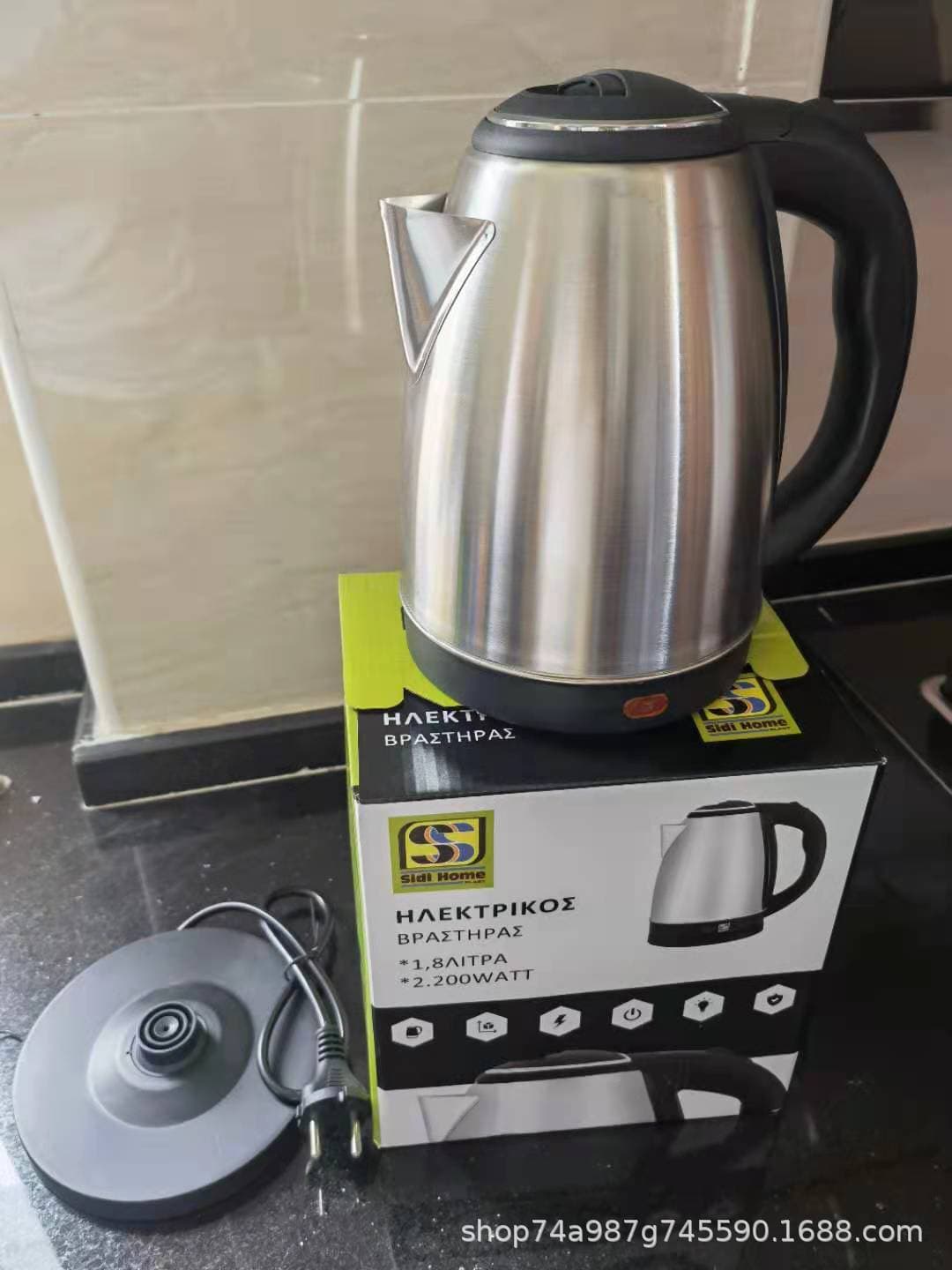 (Cross-border trading), thermos stainless steel, glass fast teapot 3
