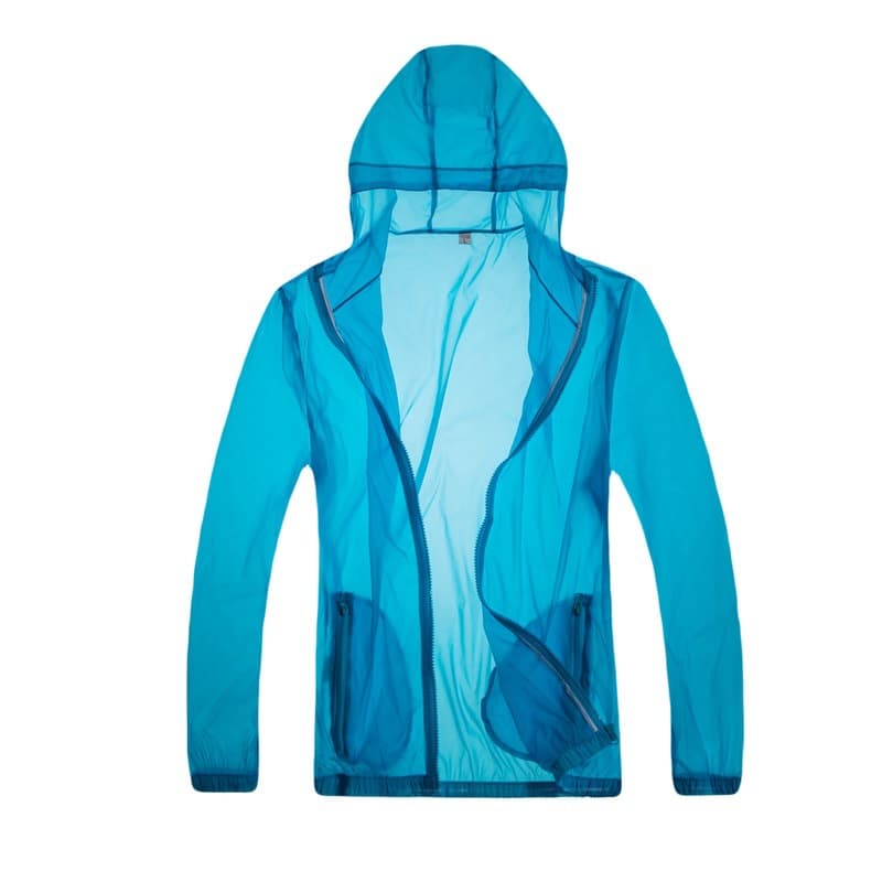 Quick dry light and thin sun protection clothing, hoody with zipper, windproof trench coat, travel sports jacket, UV protection, for beloved 3