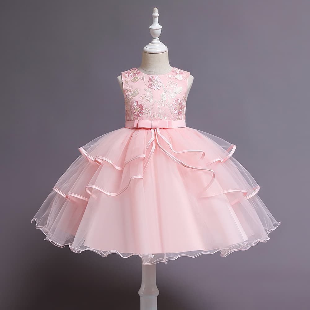 (Cross-border trading), small princess costume, flower girl dress, evening dress 4