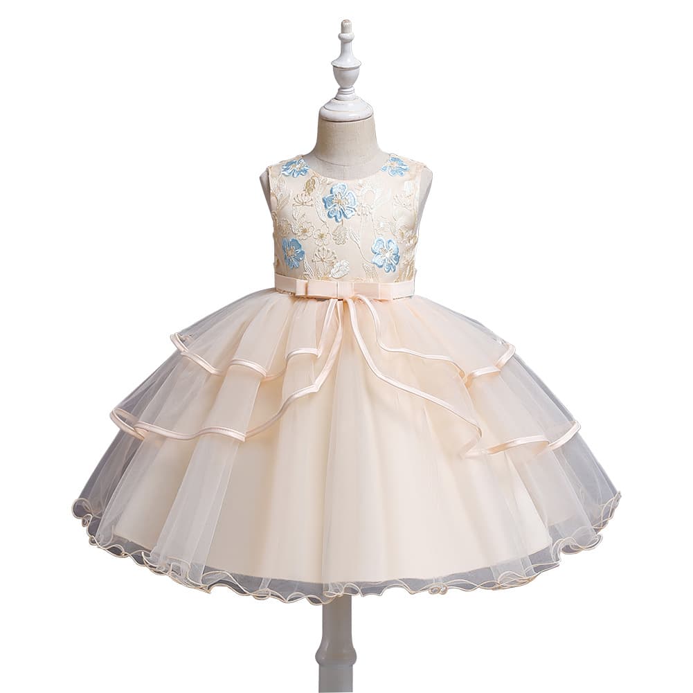 (Cross-border trading), small princess costume, flower girl dress, evening dress 5
