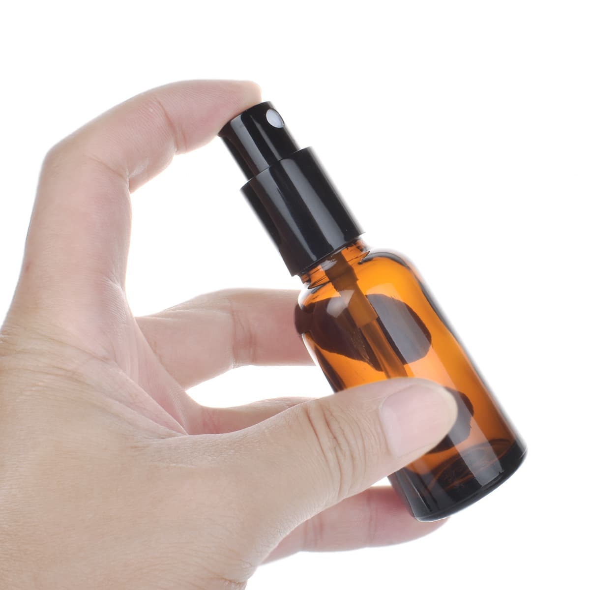 Bottle for essential oils, brown oil, serum, cosmetic spray, 10 ml, sample 5