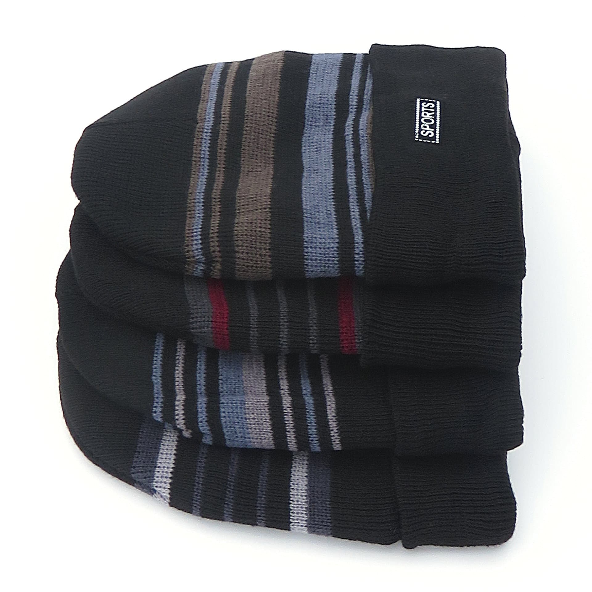 Men's woolen warm hat, travel keep warm patch, travel bag 3