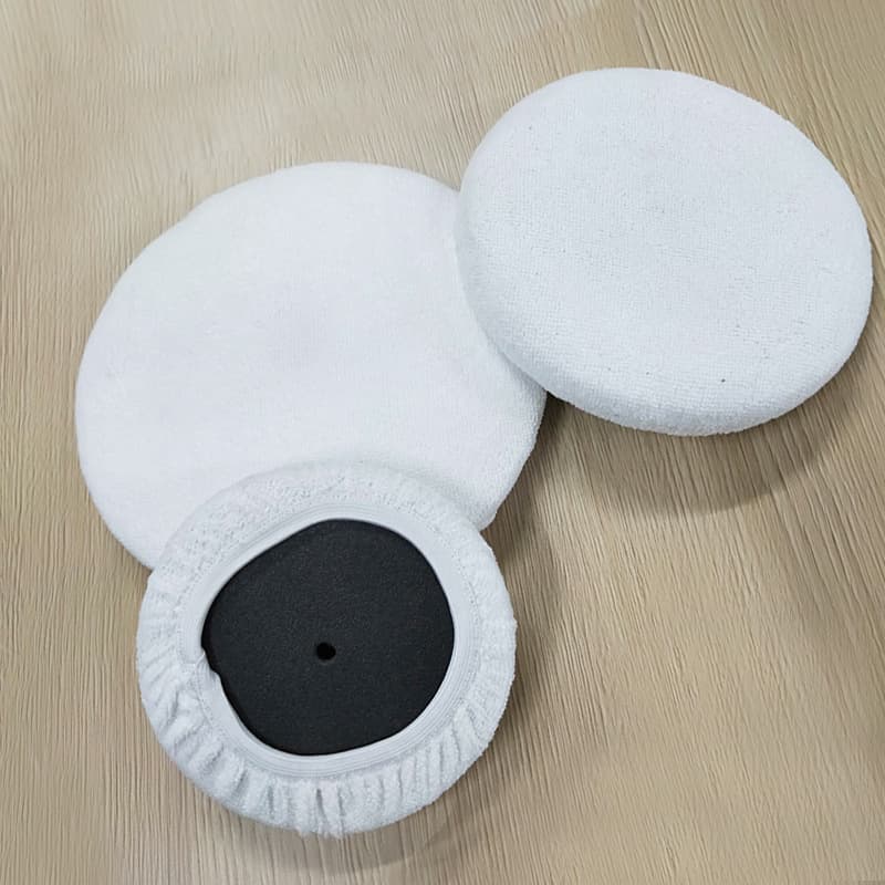 (Wholesale), waxed coral changeable polishing cloth 4