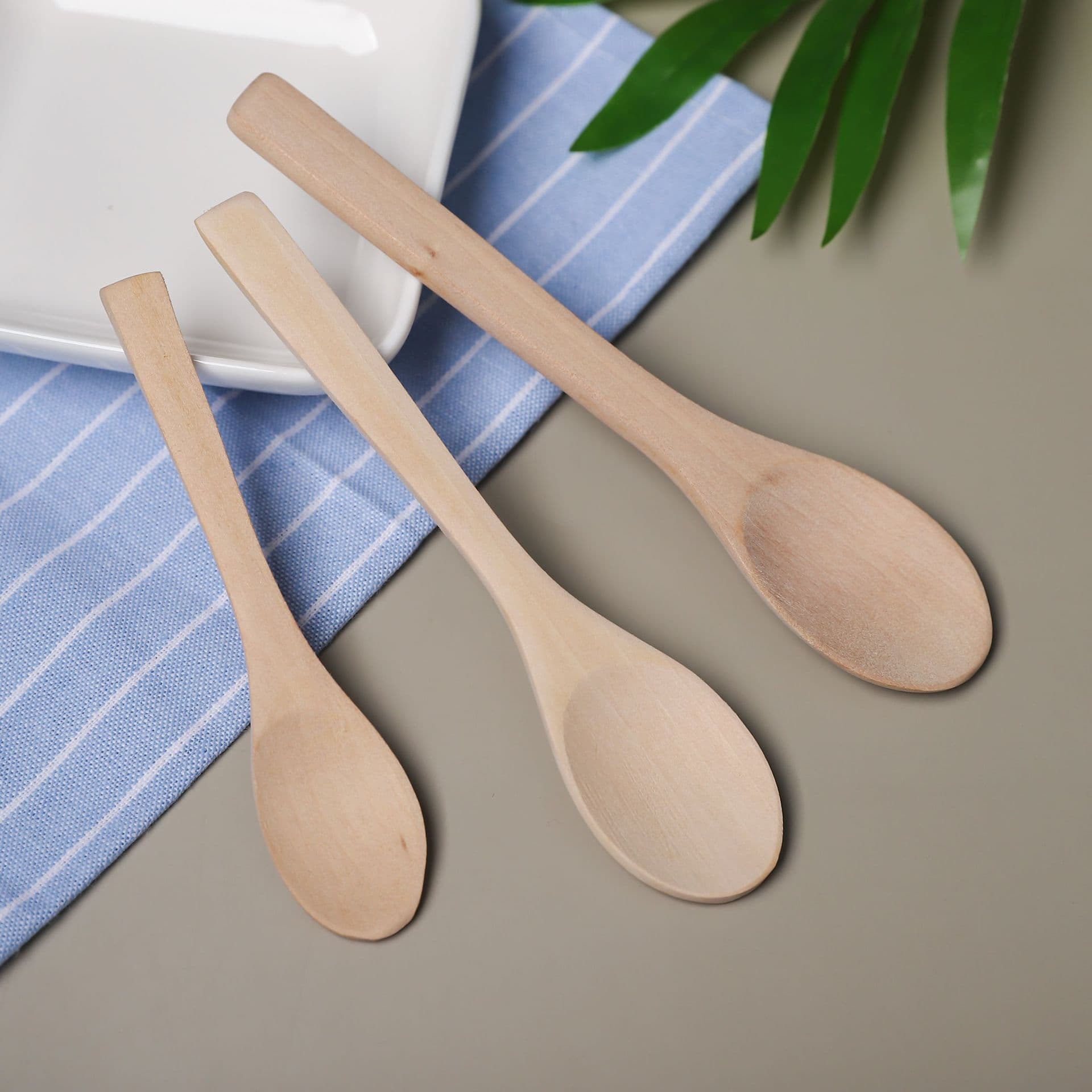 (Wholesale), organic disposable spoon for ice cream 2