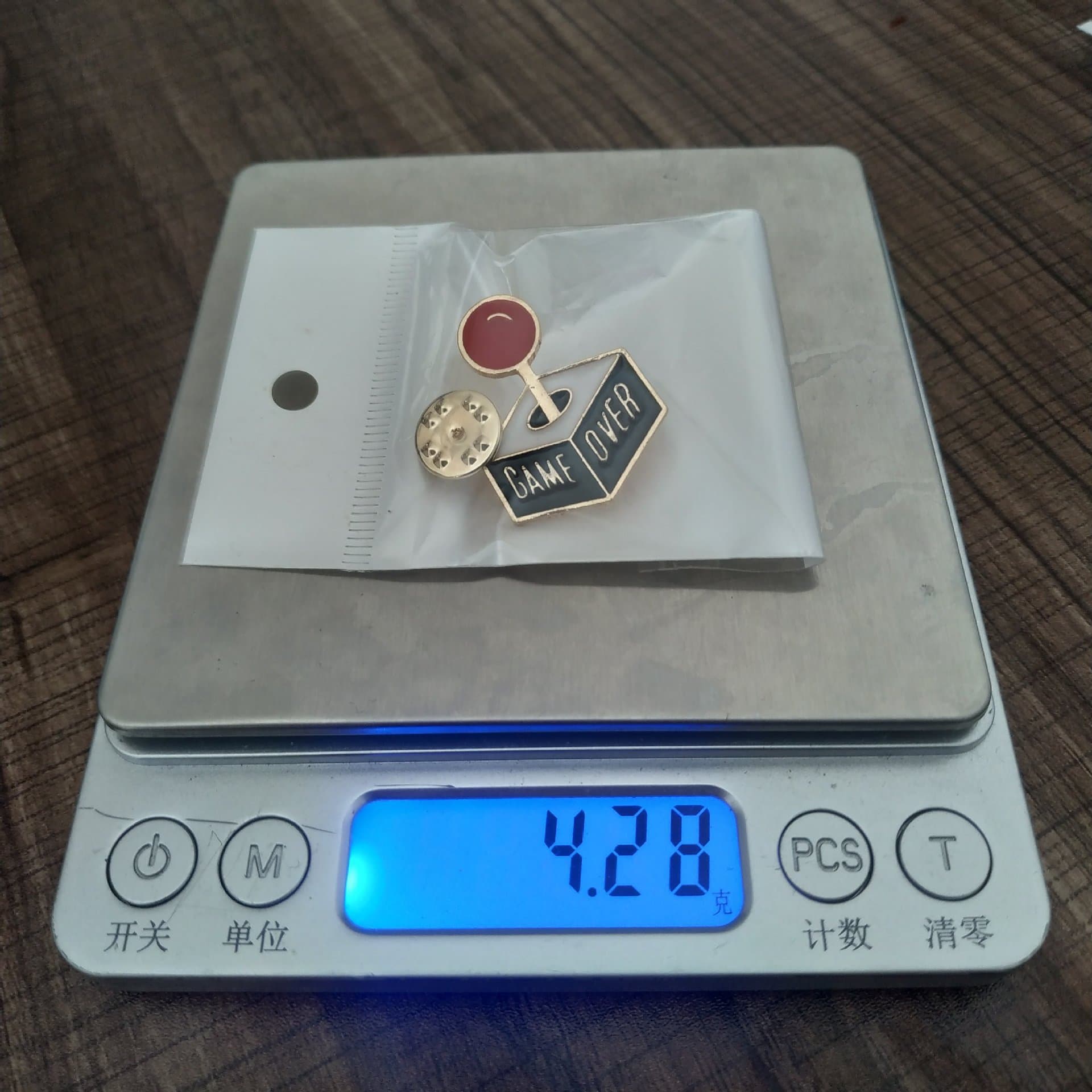 Foreign trade heat selling well -selling jewelry Personal creative Game Over game control rod alloys dripping oil broom 5