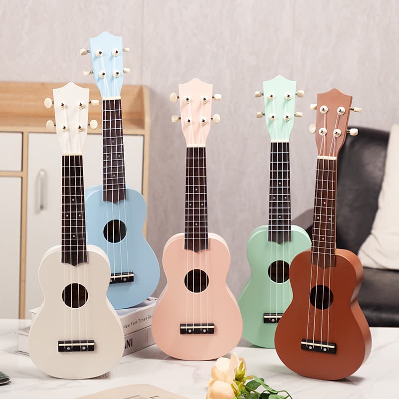 Ukulele with a score, musical instruments, guitar carbon fibre, 21 inch