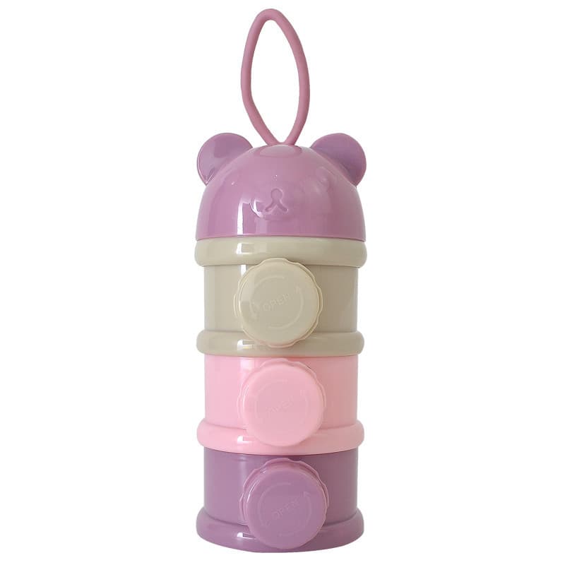 Children's handheld банка для хранения to go out, capacious container, small milk powder 5