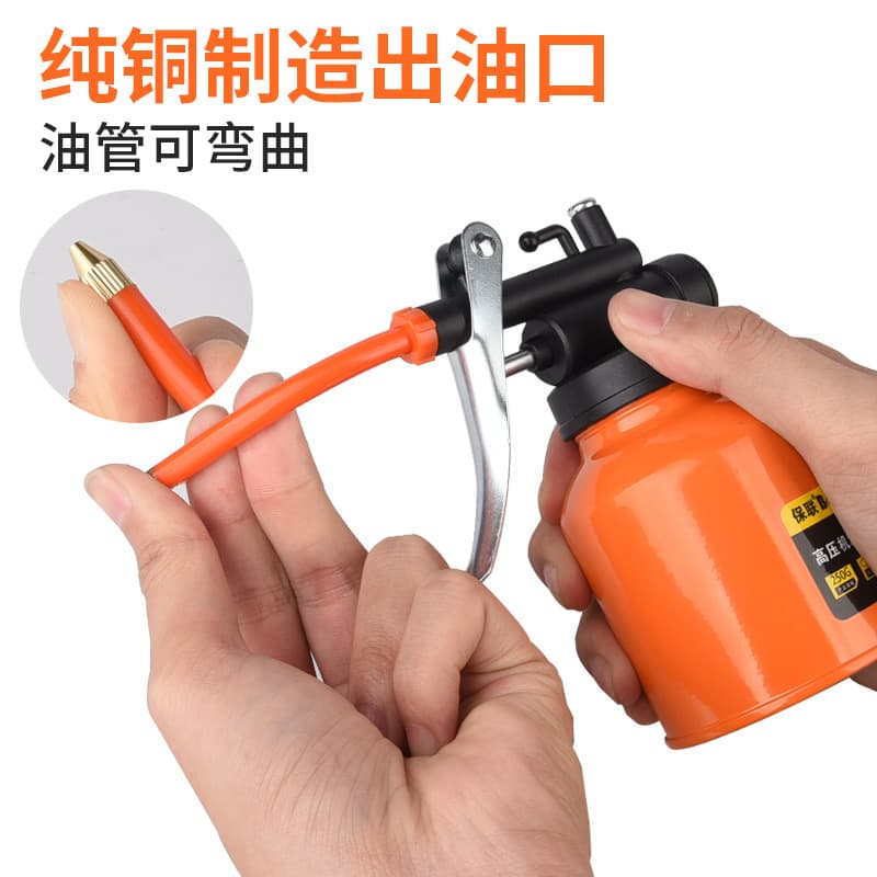 High -pressure machine oil pot oil gun pot Furnishing oil gun manual risper, oil pot, drop pot, oil device injection tool lubrication lubrication 4