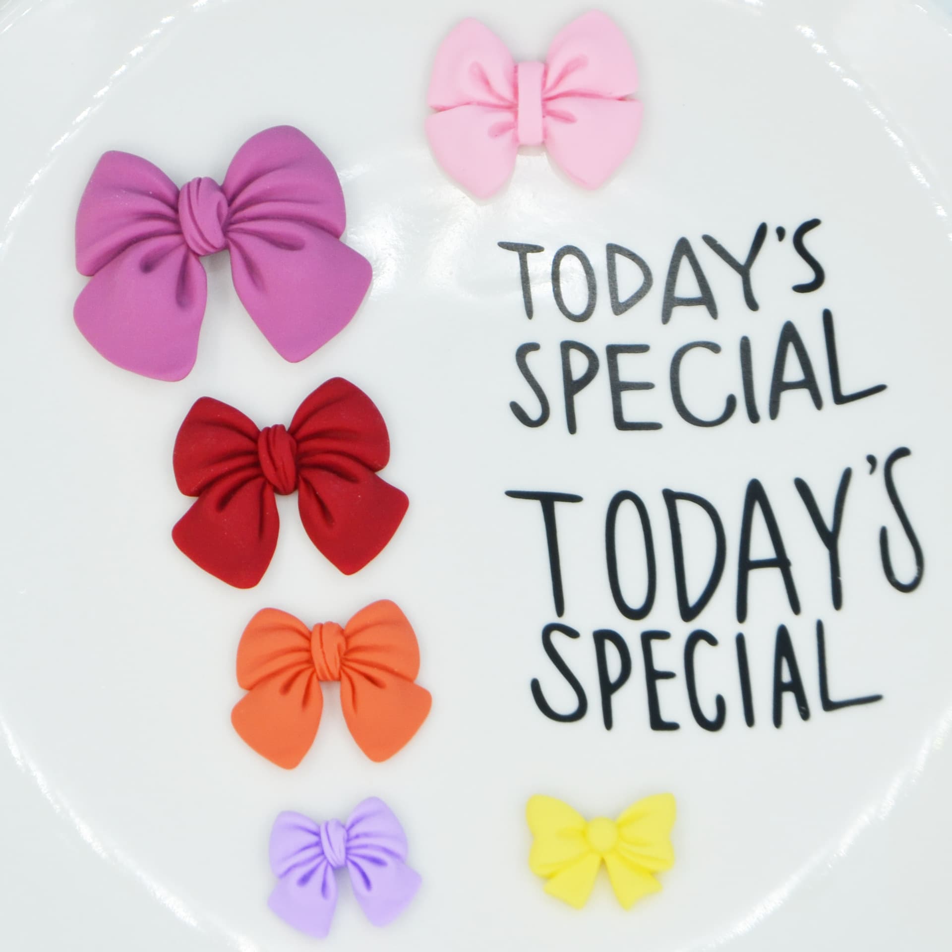 (Wholesale), accessories with bow, cream creative phone case, hair accessory, hairgrip, bow tie, DIY 3
