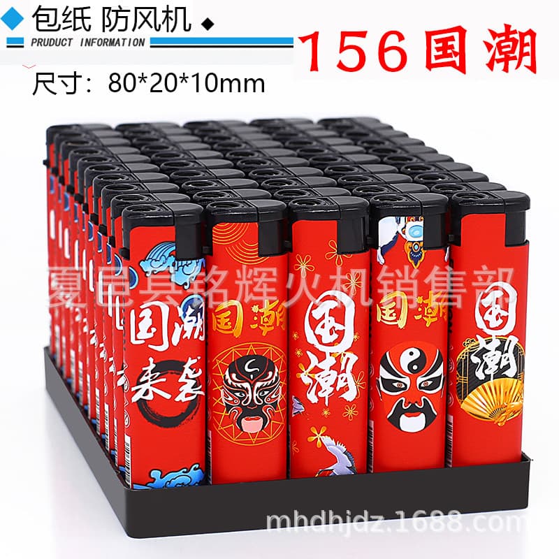(Wholesale), windproof disposable electronic plastic fashionable creative trend lighter, 50 pieces 3
