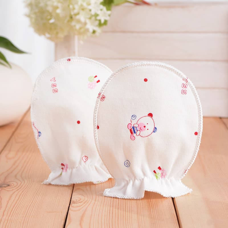 Children's grabber, gloves, purse for new born, hand cream all-season for mother and baby, can bite, suitable for spring and autumn 4