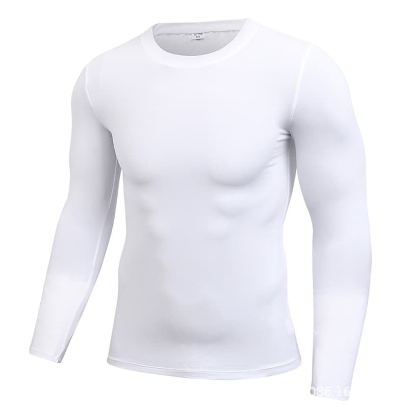 Elastic breathable quick dry base children's basketball long-sleeve for training for gym, tight, maxi length, for running 5