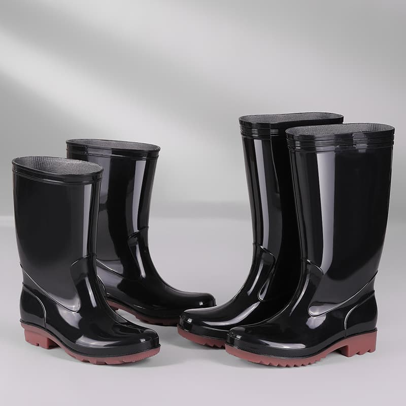 Non-slip insulated high boots, mid-length 3