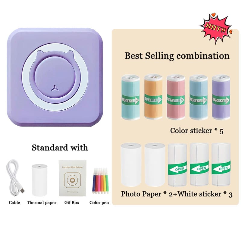 (Cross-border trading), pocket small printer for students 3