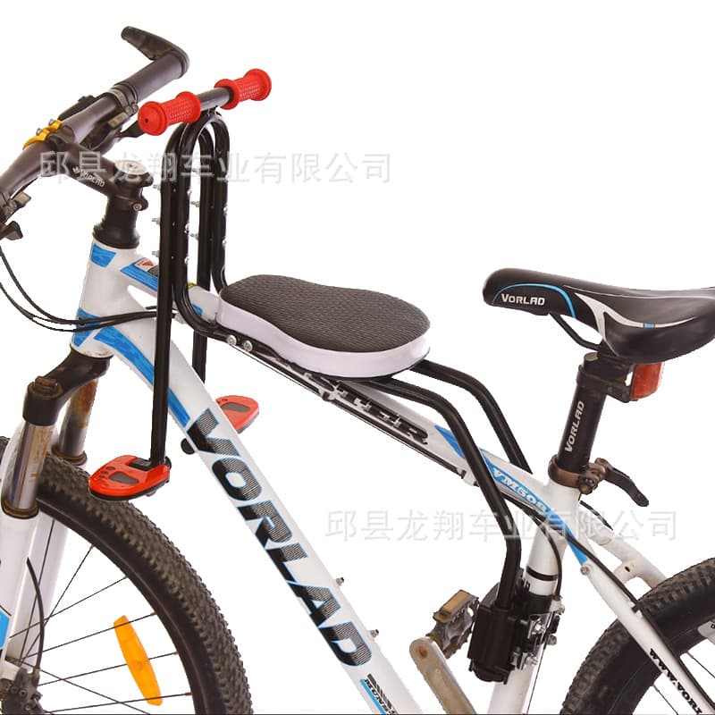 Mountain bike, children's additional seat with brake system