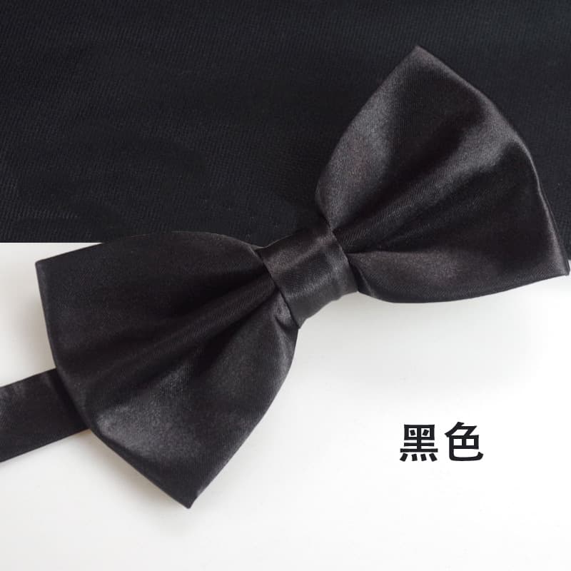 Red bow tie with bow, suit, dress 3