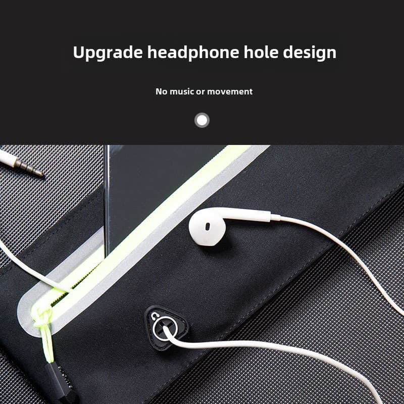 Sports belt bag for men and women, travel invisible mobile phone, universal equipment for gym, small bag, for running 4