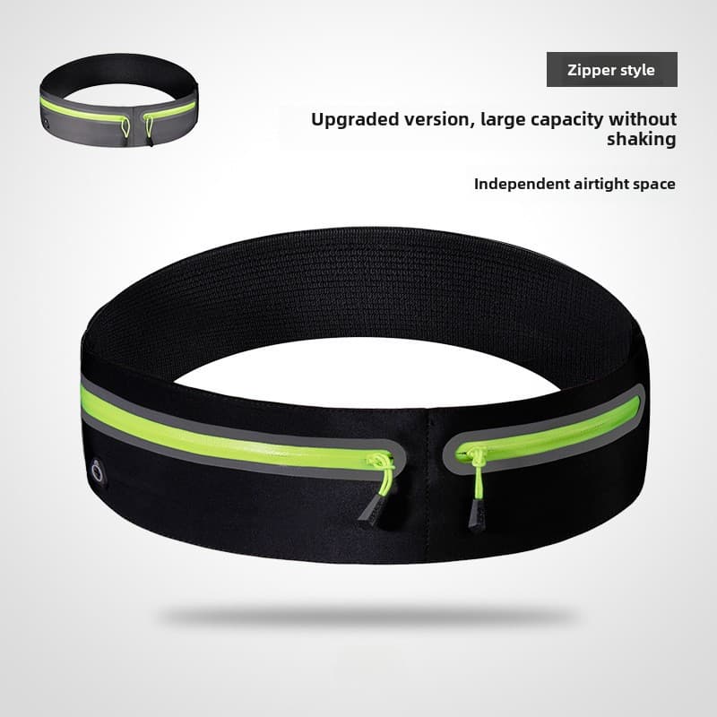 Sports belt bag for men and women, travel invisible mobile phone, universal equipment for gym, small bag, for running