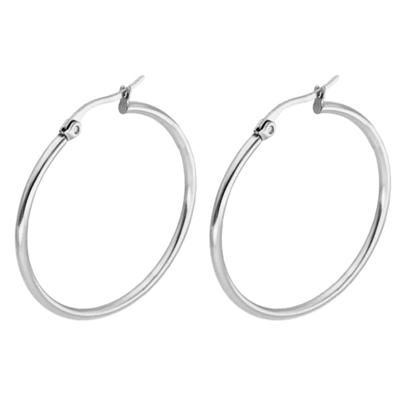 Fashionable earrings stainless steel, accessory, European style 5