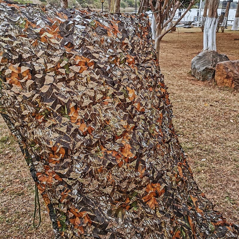 Outdoor tactical camouflage network 3D leaf bionic web hidden network hidden network 5