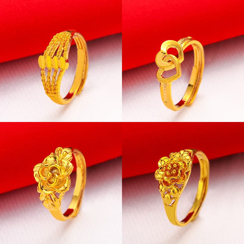 (Wholesale), ring, 2021 collection, 24 carat 3