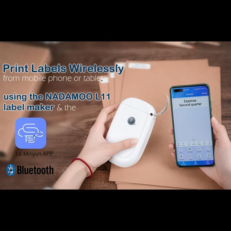 Handheld small printer, bluetooth, D11 2