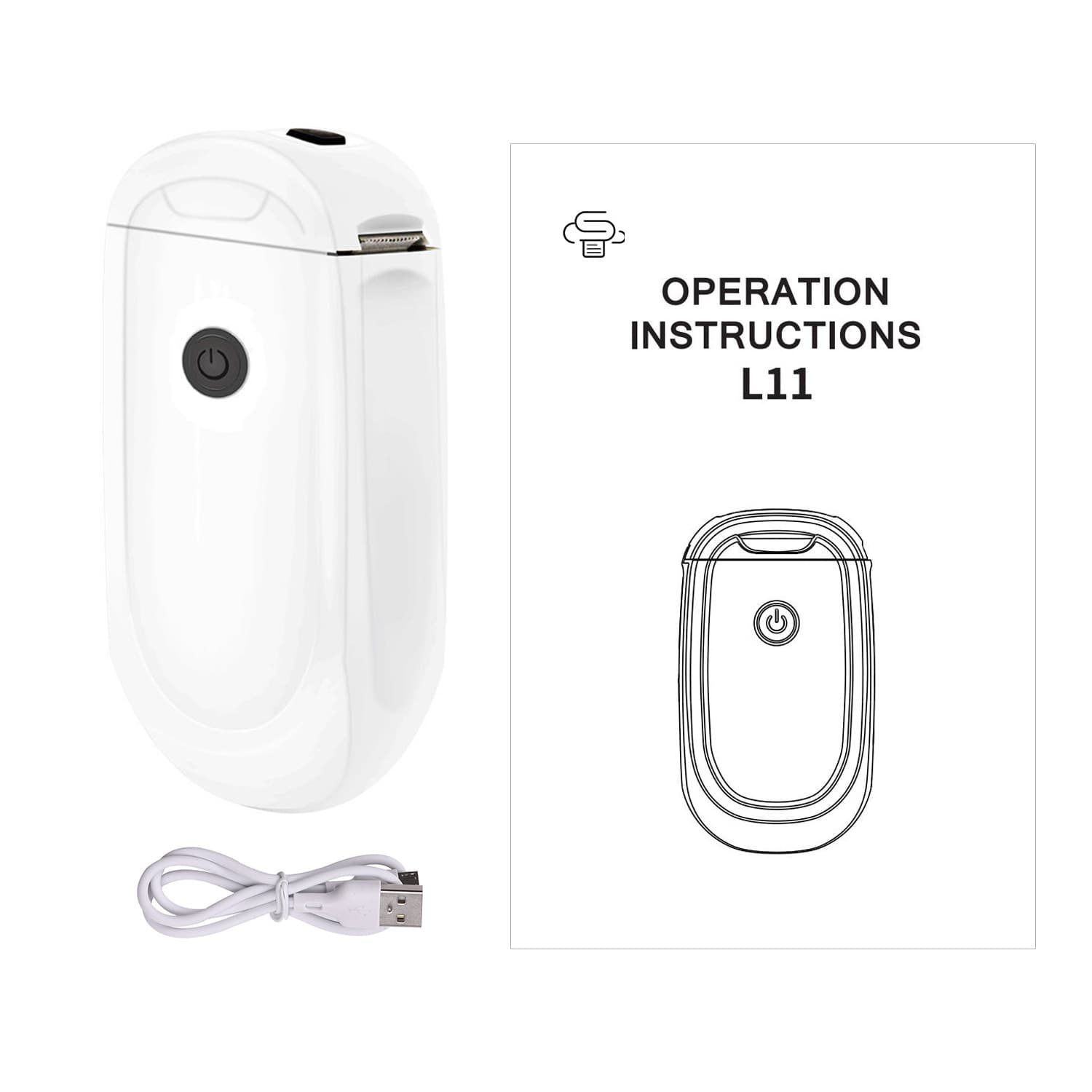 Handheld small printer, bluetooth, D11 5