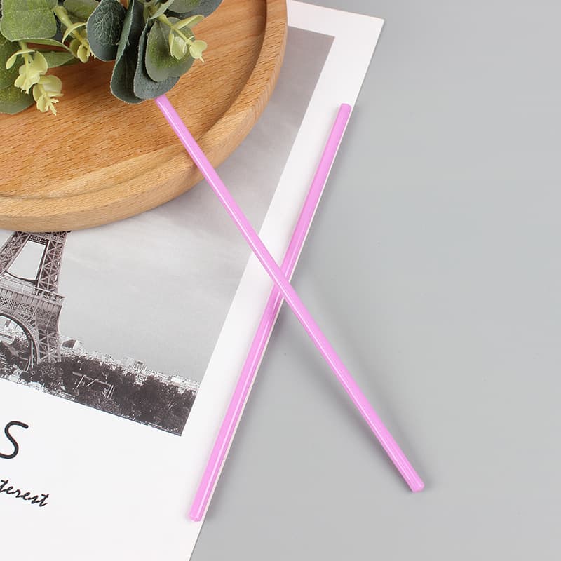 Disposable plastic cocktail stick, transparent coffee mixing stick, color 2