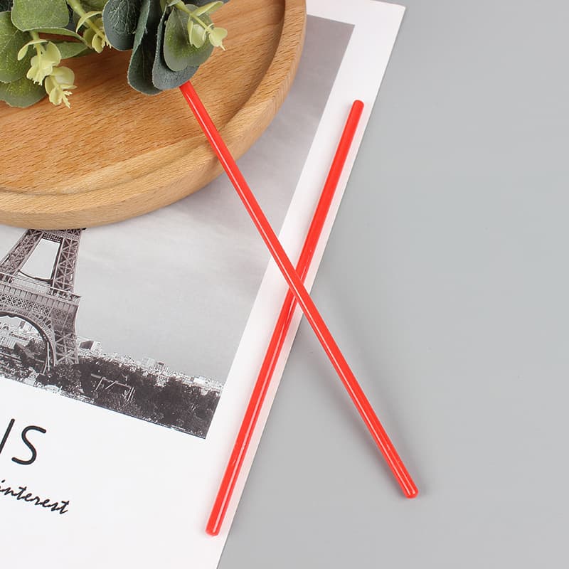 Disposable plastic cocktail stick, transparent coffee mixing stick, color 3