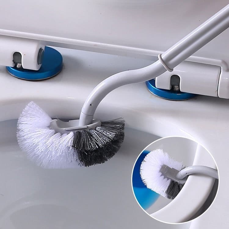 Japanese double-sided toilet, universal brush
