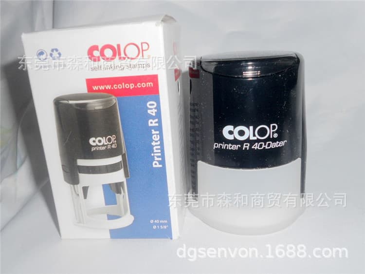 Genuine COLOP carved music garden Printer R40N retreat seal 40mm material wholesale 4