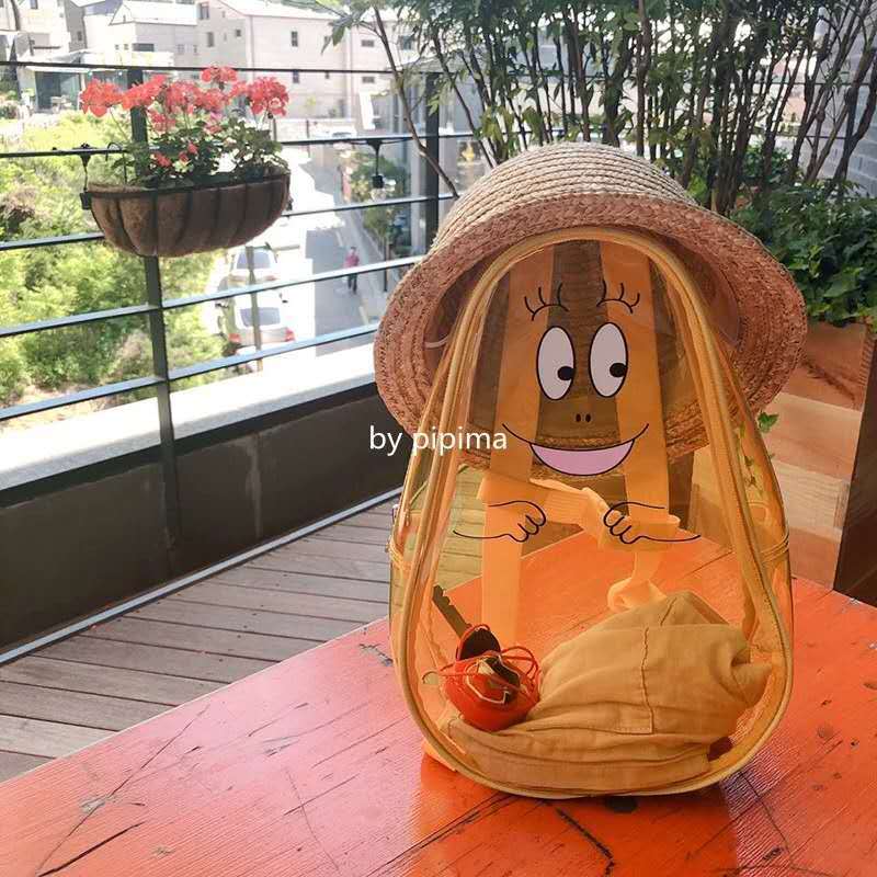 Cartoon backpack, beach bag PVC 2