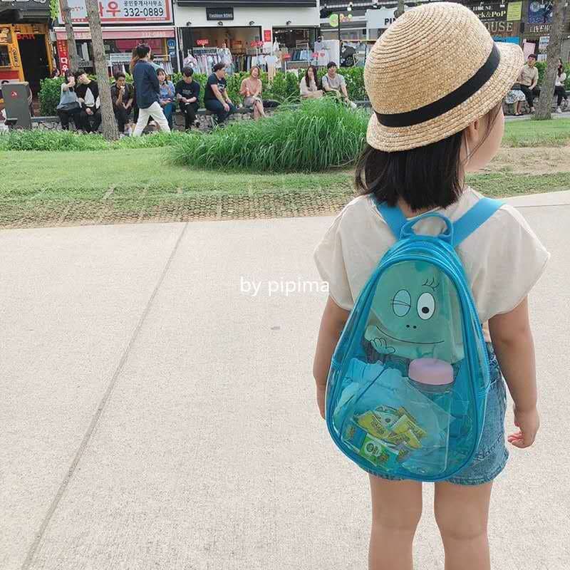 Cartoon backpack, beach bag PVC 3