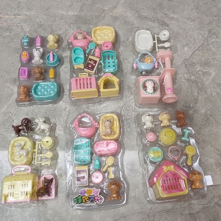 Toys accessories puppy, kitten, dog nest animal dog love footprints, dog nest cute puppy kitten
